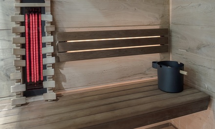 One private 45-minute infrared-sauna session - NE Wellness + SweatWorks Studio