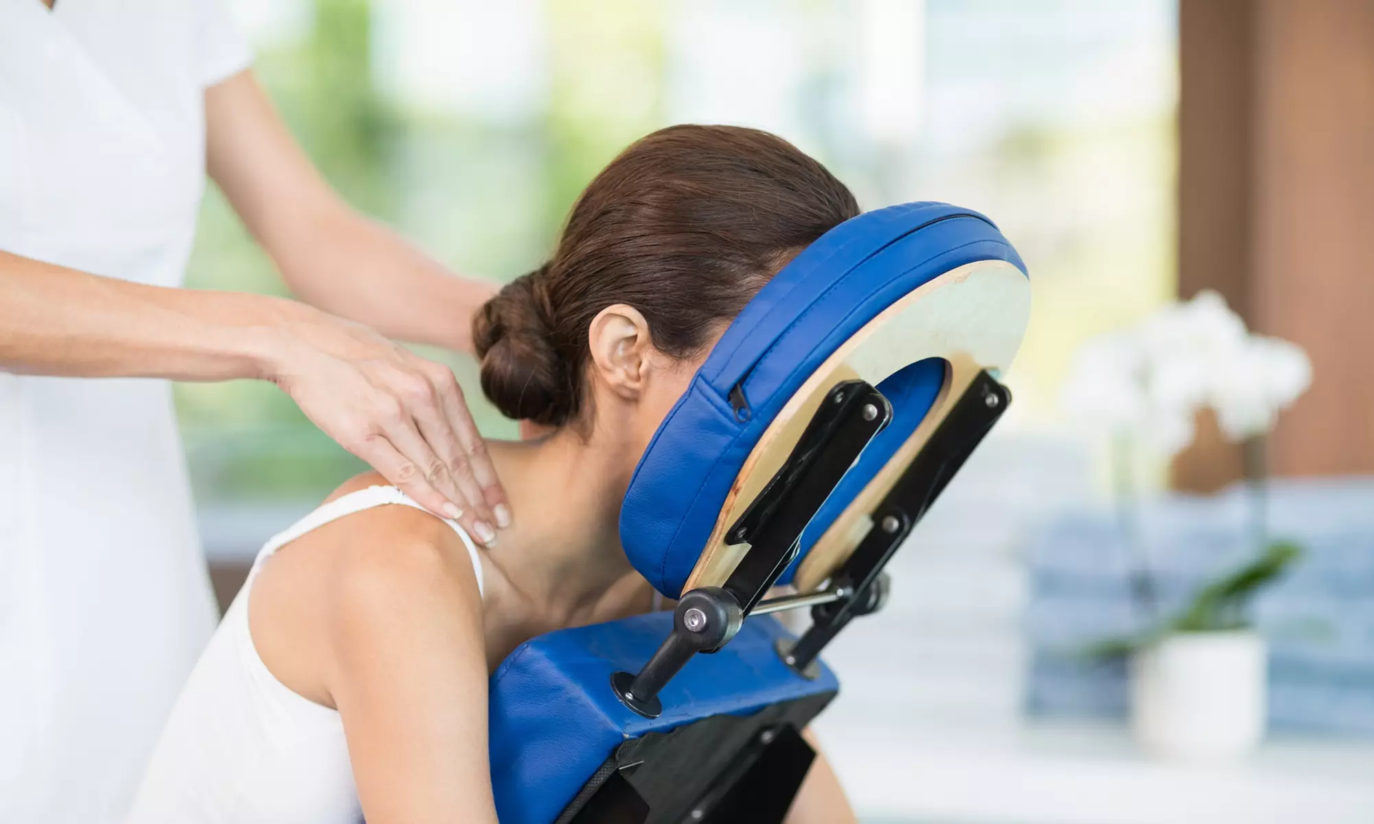 Dive into Relaxation at Tokyo Massage! Enjoy up to 90% off  on 15 or 30-Minute Neck & Shoulder Chair Massages! - Primary Image