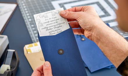 One Custom Wedding Invitation - Abadz Creation