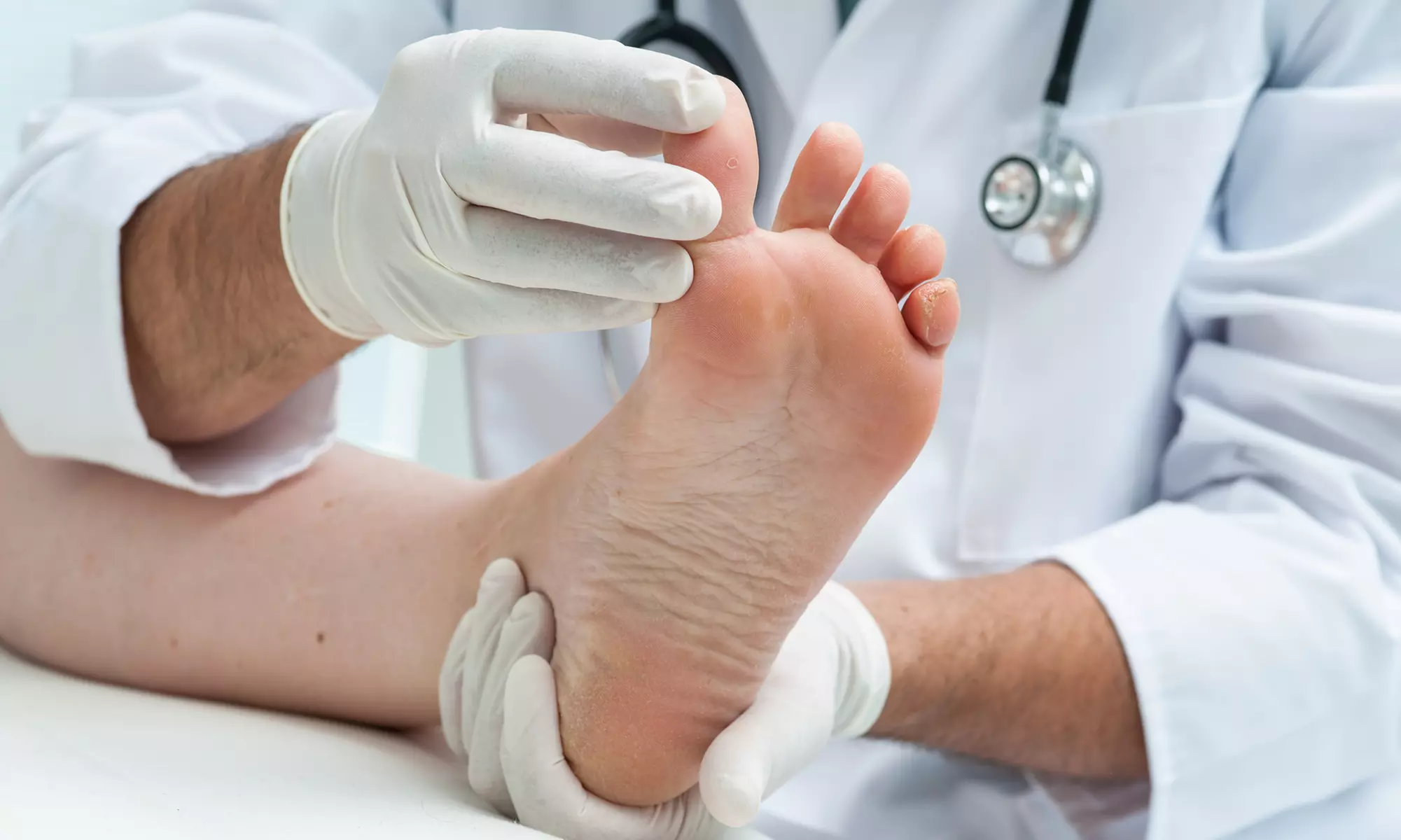Enjoy up to 70% off at Hamilton Foot Care with comprehensive laser pain relief sessions for one or both feet. - Primary Image