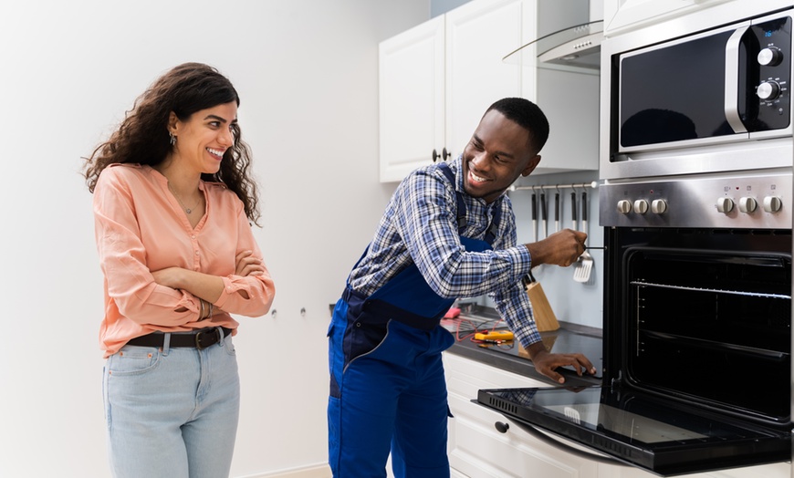 Image 2: Choice of Single, Double, Range, or Aga Oven Clean with Oven Support