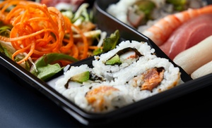 Sushi-Box zum Mitnehmen
