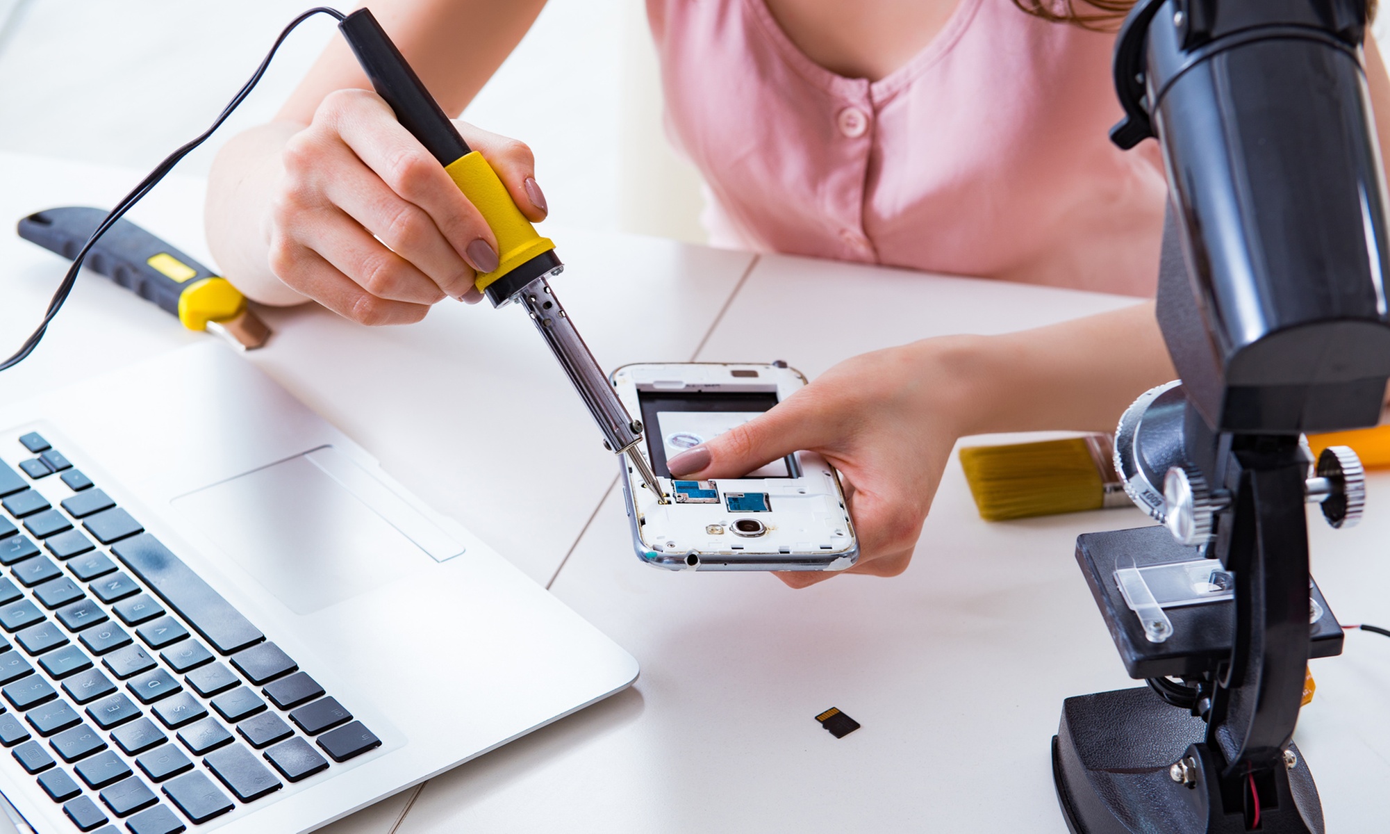 Réparation d'écran iPhone