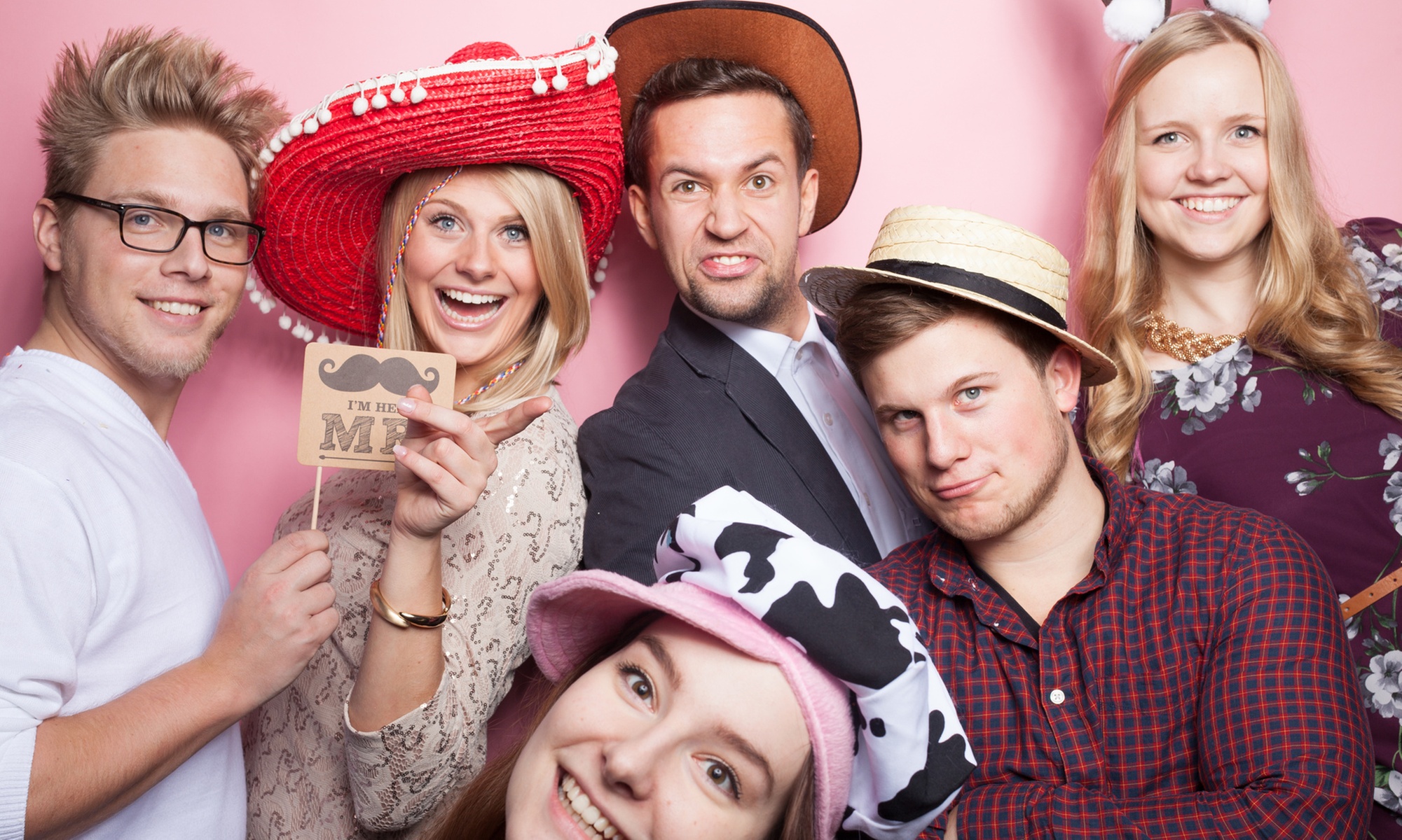 Enjoy Fun Moments with Bronze, Silver or Gold Photo Booth Package