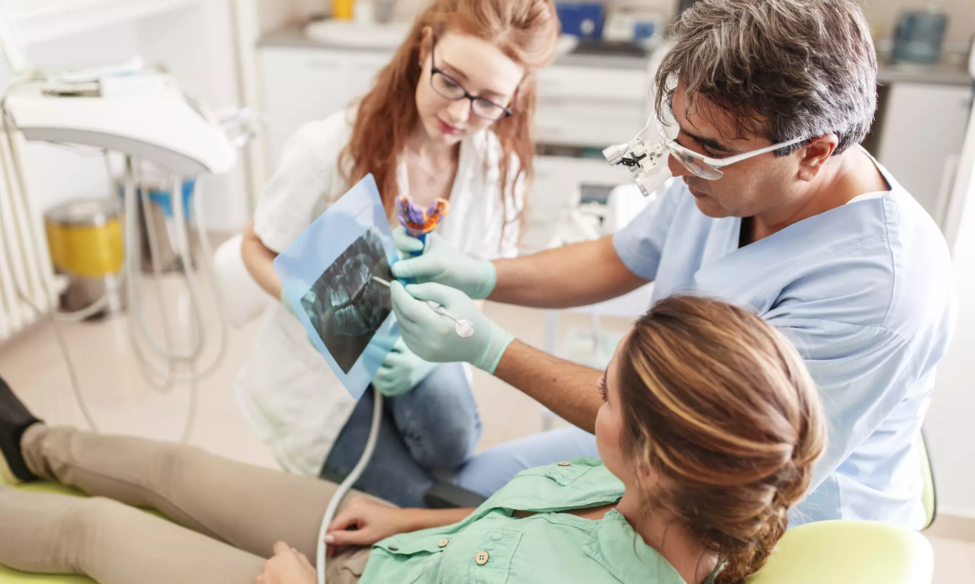 Spa-like care w/laser teeth whitening session/dental care at 5D Smiles