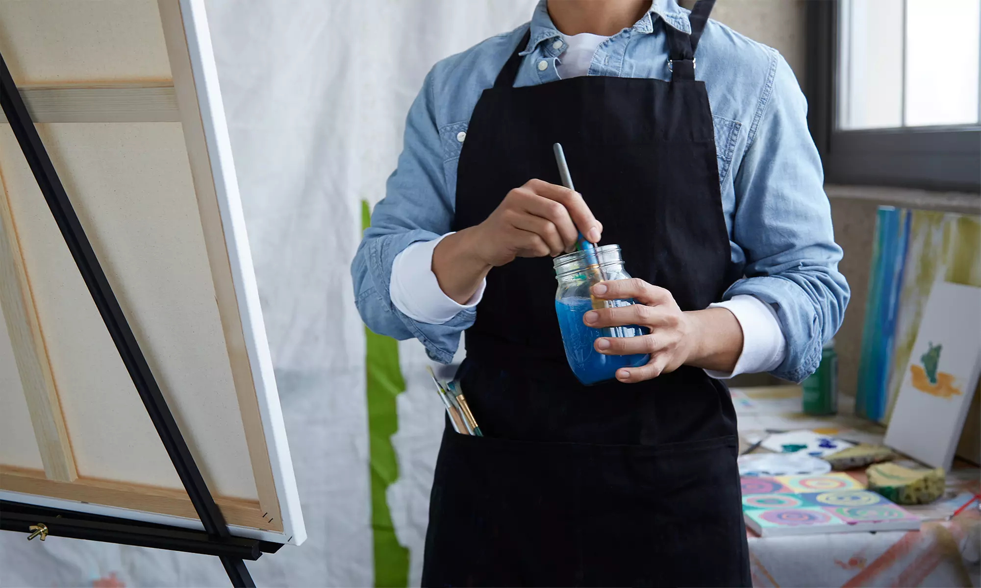 Experience the Fun with 60, 90-Min or 2 Hour Mobile Art Instruction Painting Party +Games & More (Up to 42%Off) - Primary Image