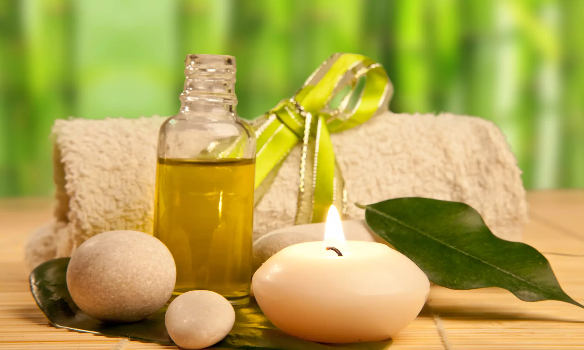 60 Min Hot Stone Massage with Aromatherapy, Oils, Mini Facial, or More