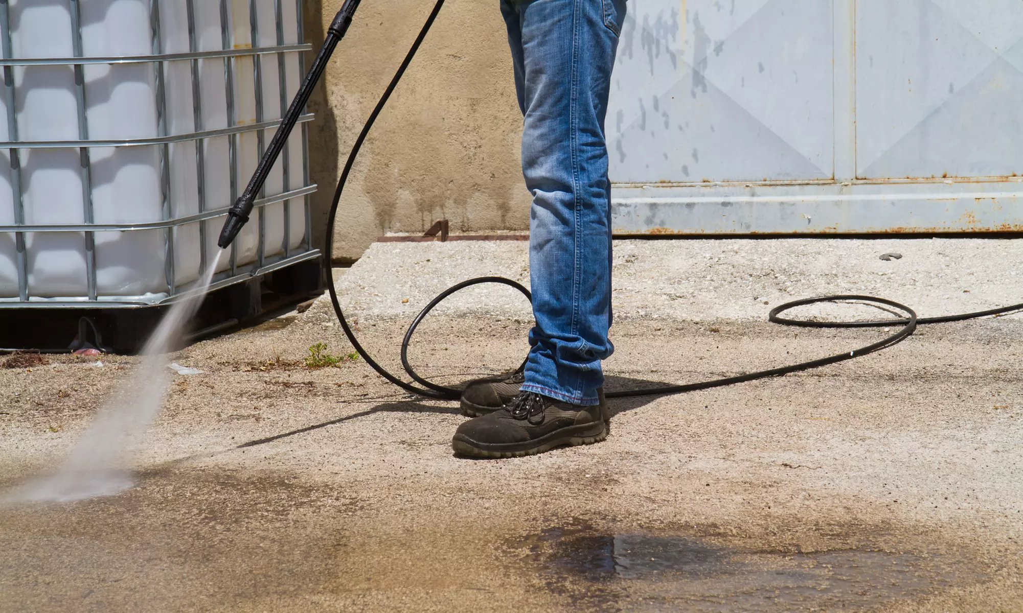 Pressure Wash for Up to 1000, 1,500, or 2,000 Square Feet from E.L.B. Pressure and Power Washing (Up to 43% Off) - Primary Image