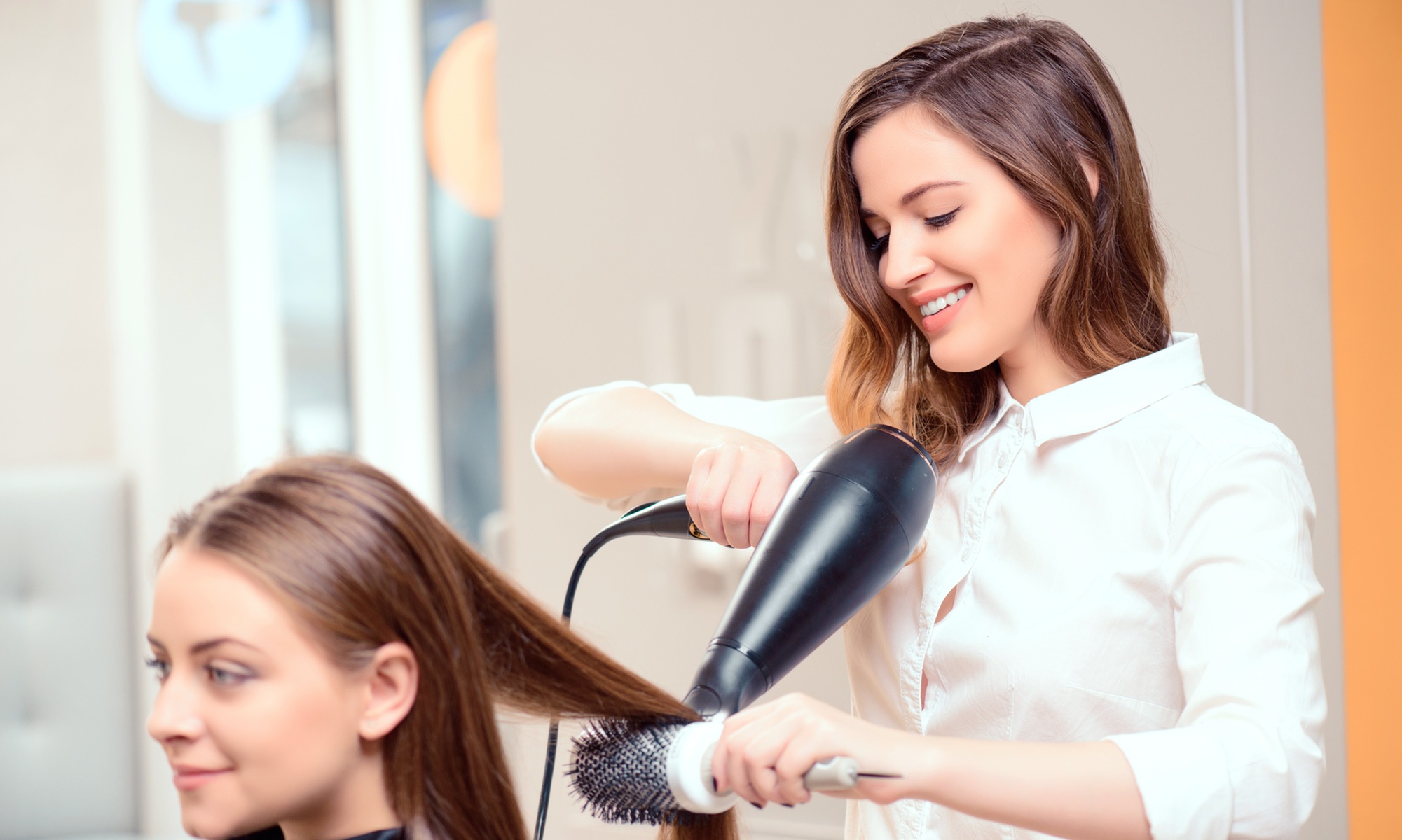Haircut, Blowout & Styling with Optional Custom Hair Color and More