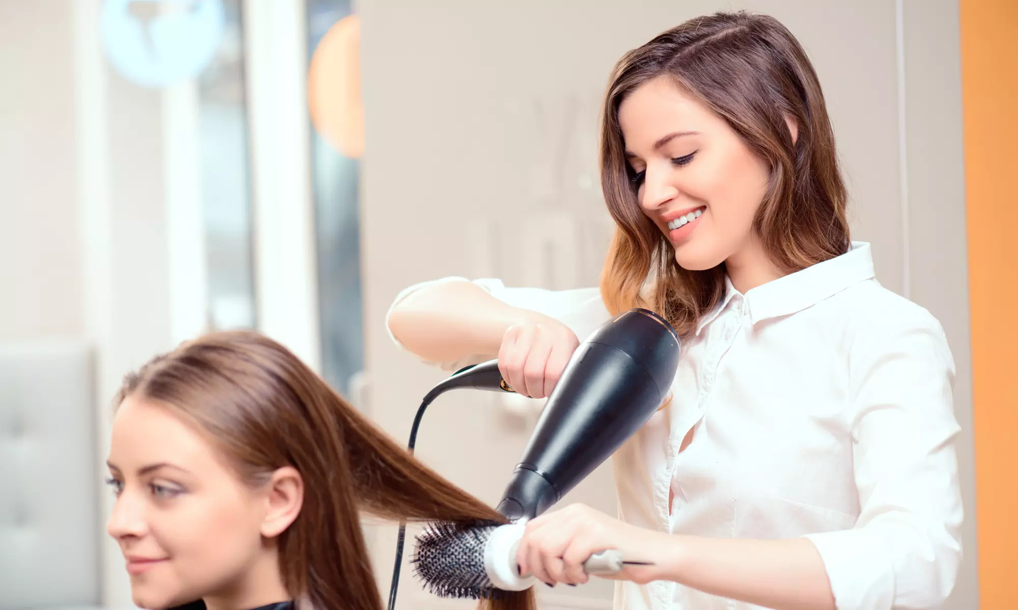 Up to 52% Off A Haircut, Blowout & Styling w/ Optional Custom Hair Color or Partial Highlights @Scarlett LLC - Primary Image