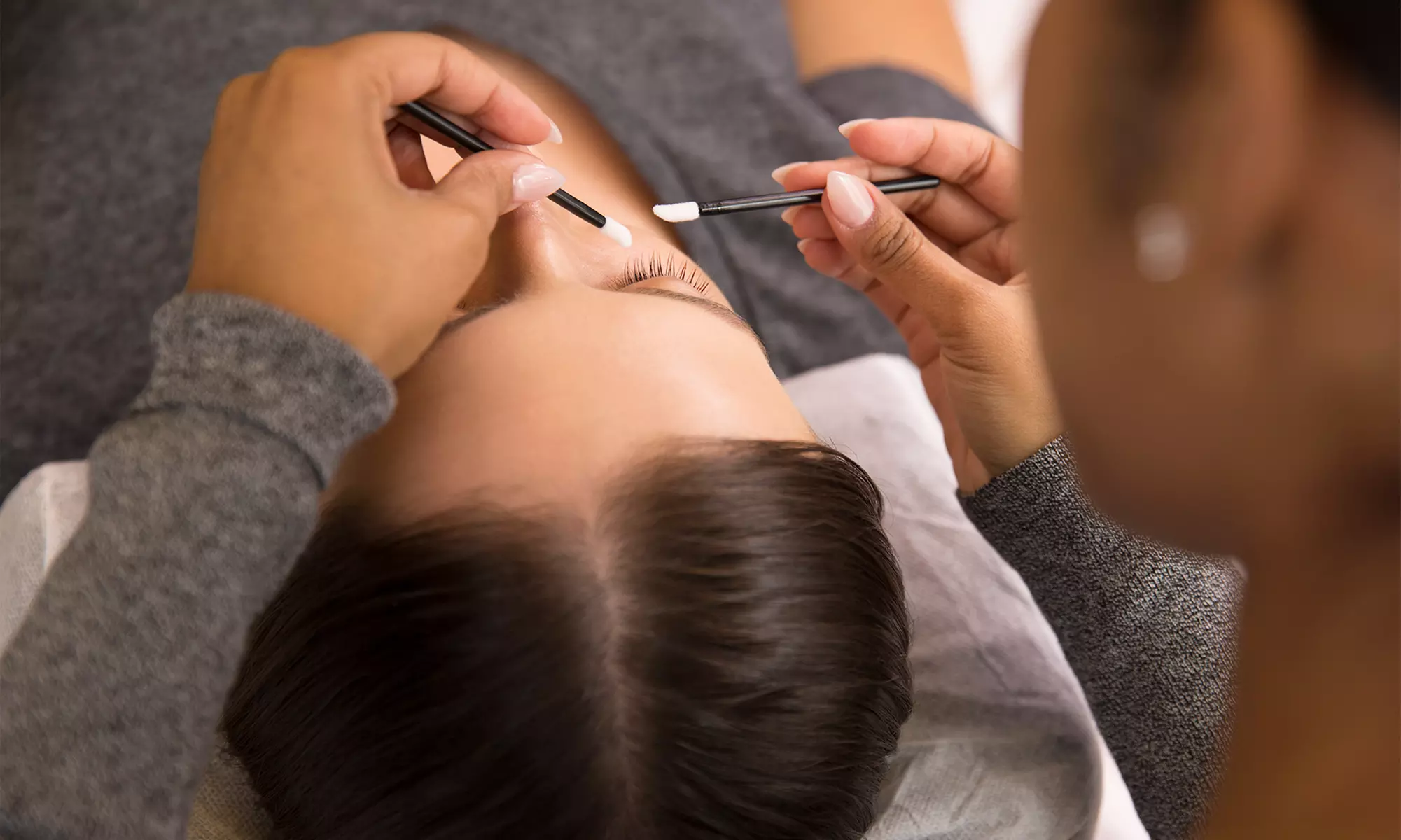 Discover full sets of classic and premium mink eyelash extensions at Hai and Michelles Nails and Brows, offering up to 50% off - Primary Image