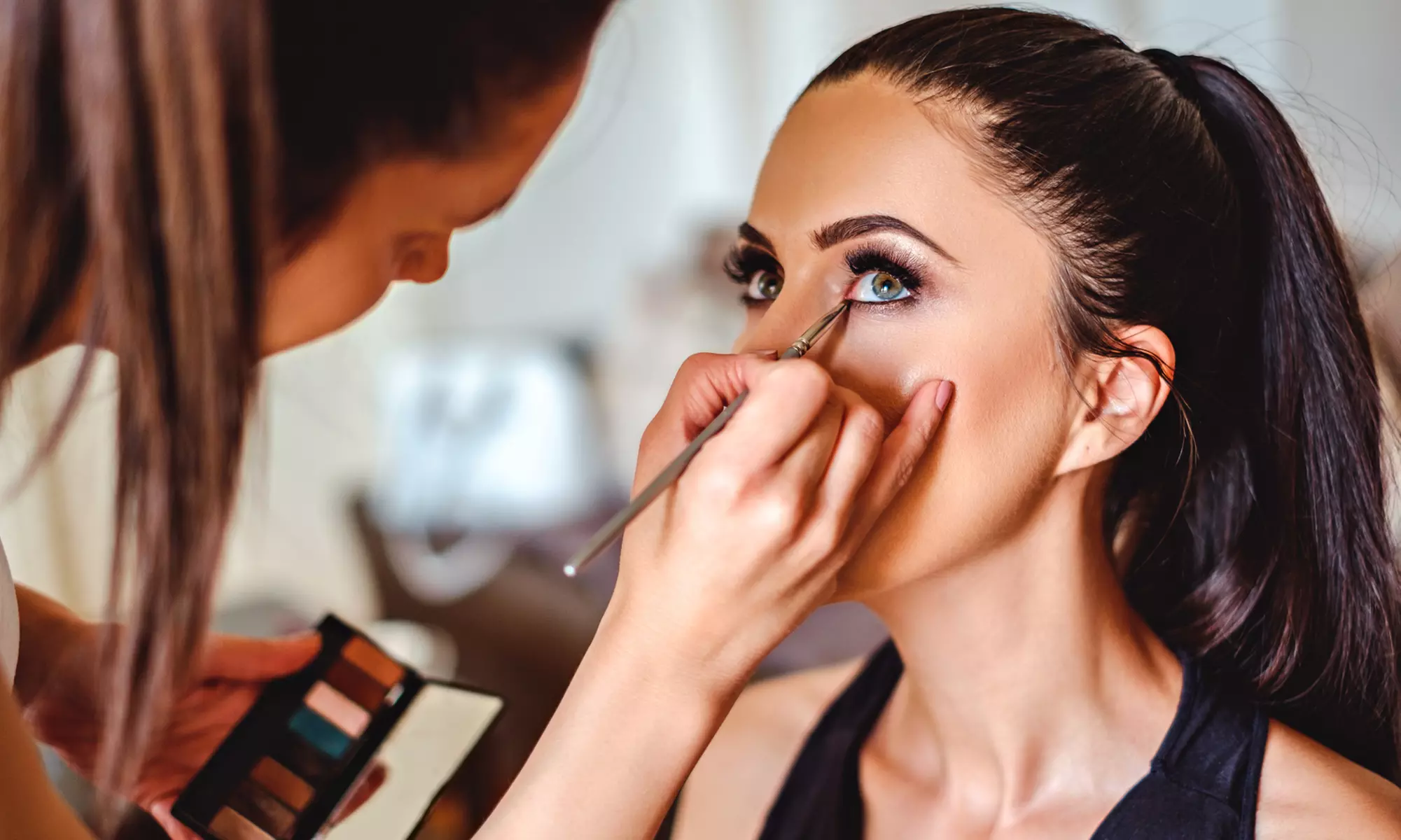 Transform with a Full Face Makeup Application at Aqua Divina -40% Off - Primary Image