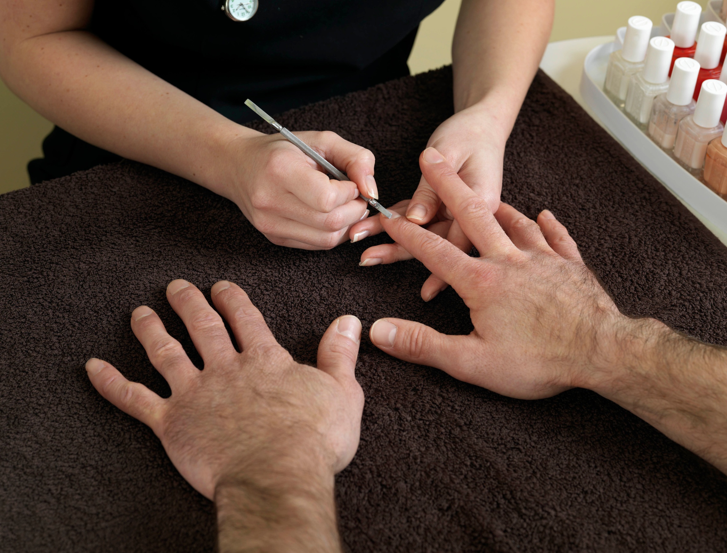 Pamper Your Nails with Regular or Men's Manicure Sessions!