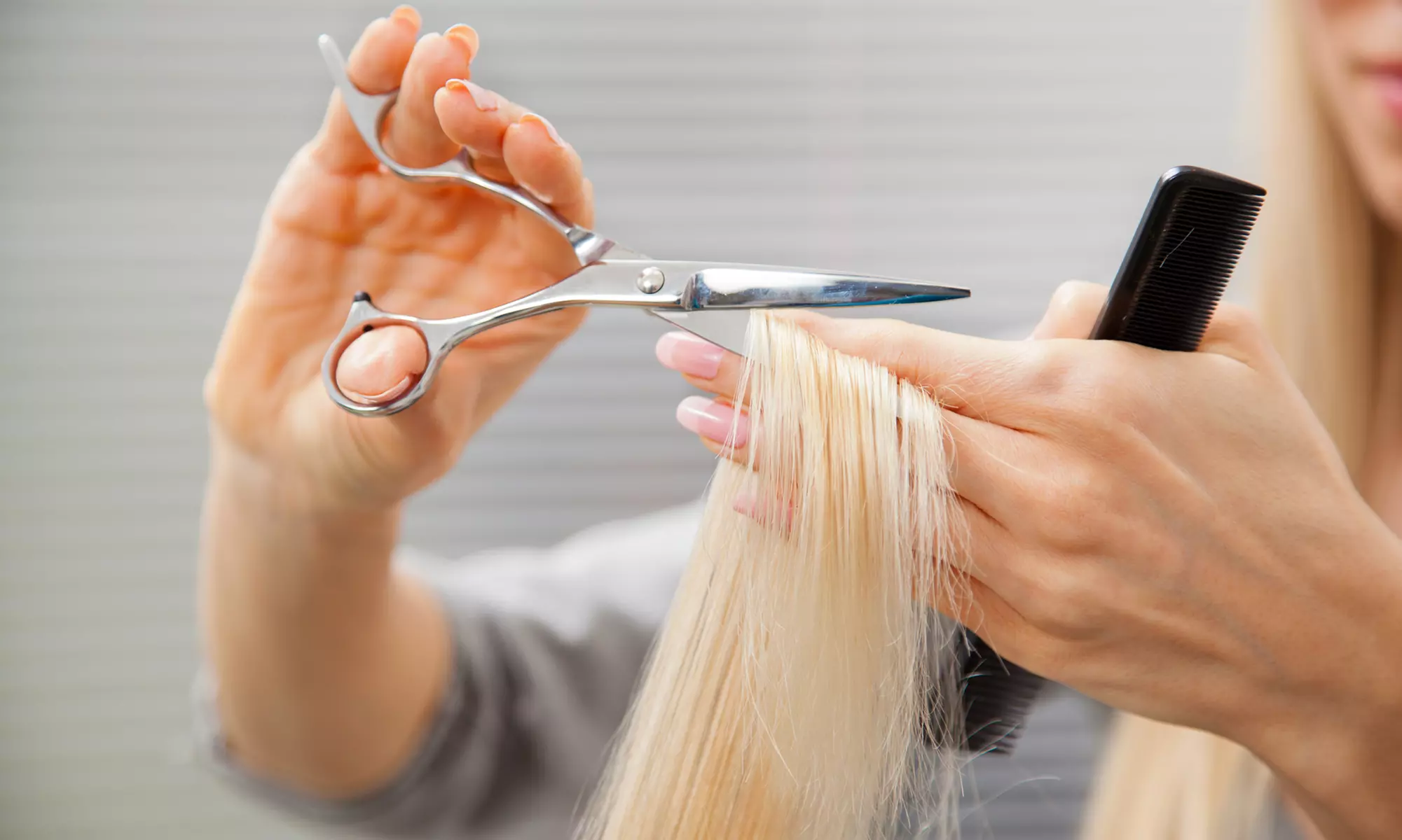 Haircut and Style with Condition Mask, Highlights, Color, or Smoothing at Emmanuel Salon (Up to 53% Off) - Primary Image