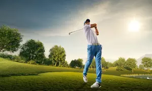 Virtuelles Golfen: Golf Toptracer Range Paket für 1 - 8 Personen bei GC Schloß Horst (bis zu 57% sparen)