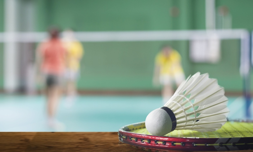 Image 1: Game On! Up to 63% Off Badminton Court Hire