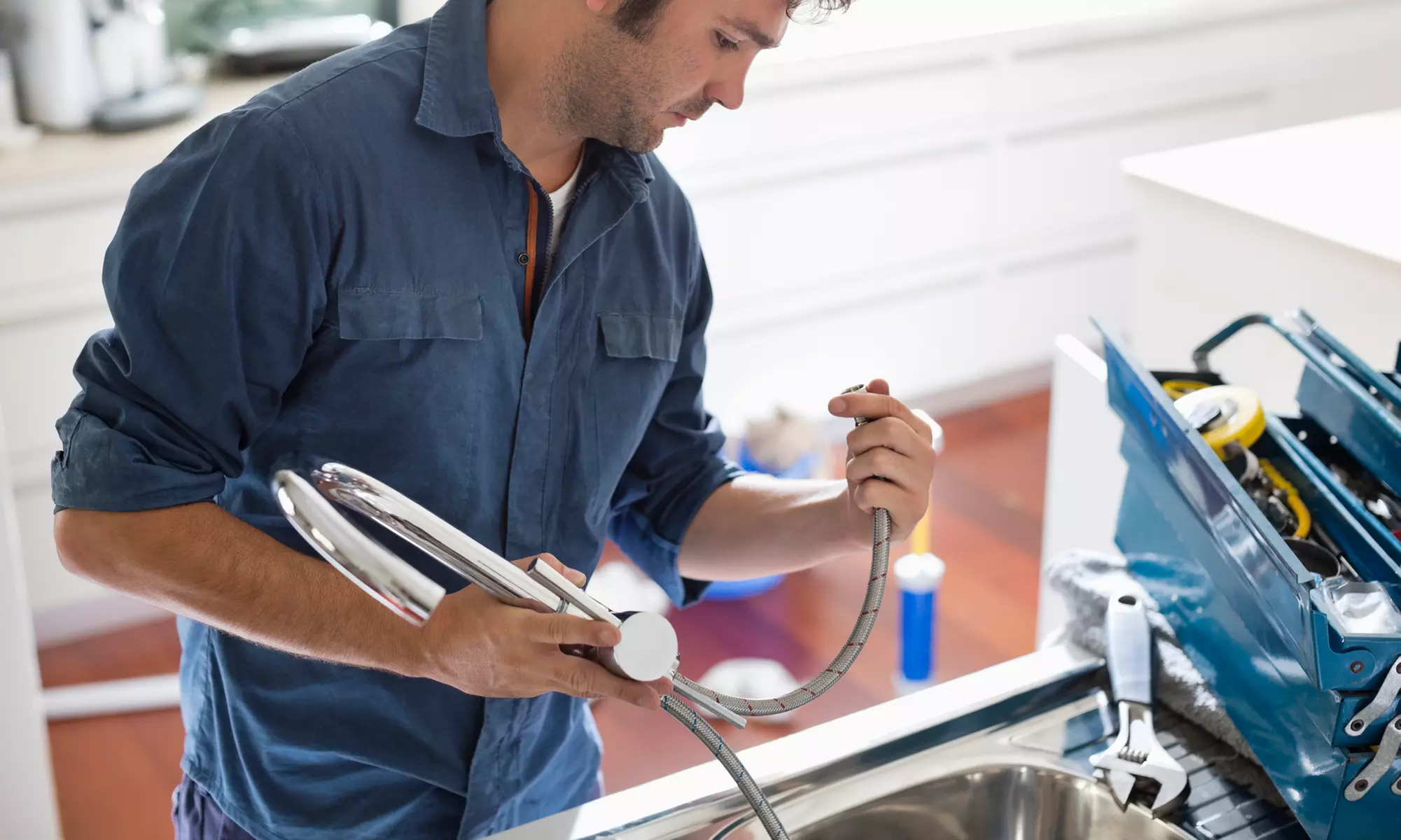 Enjoy top-notch plumbing services with Neighborly Plumbing & Services, offering deals worth up to 50% off on services like mainline and sewer line repairs. - Primary Image