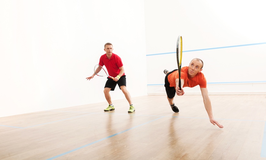 Image 1: Enjoy Three 60-Minute Squash Court Hire