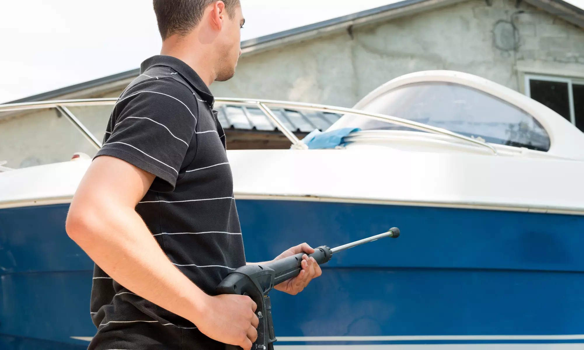 Up to 28% Off on Boat Cleaning at Rose gold detailing