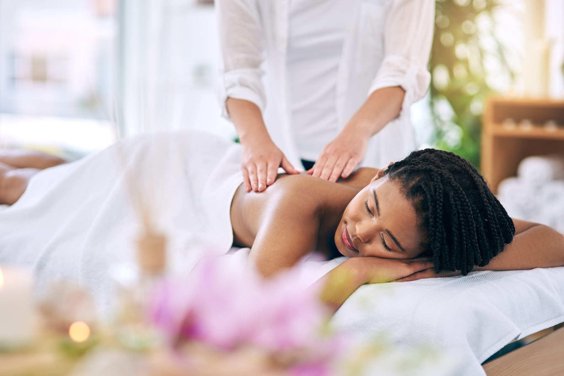 Relax with 60-Min Premium Flex, Deep Tissue, Hot Stone Massage, & More