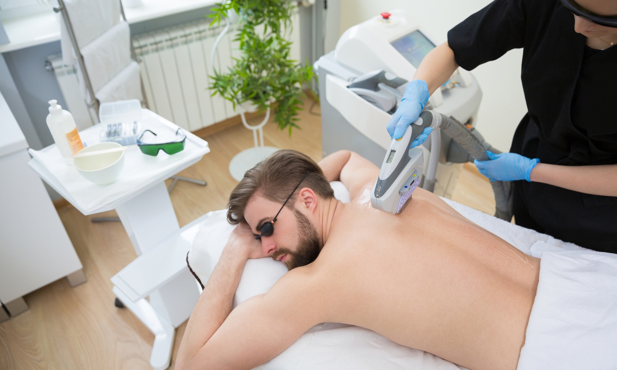 Laser Hair Removal- Men at H.S. Medical Aesthetics & Wellness Center