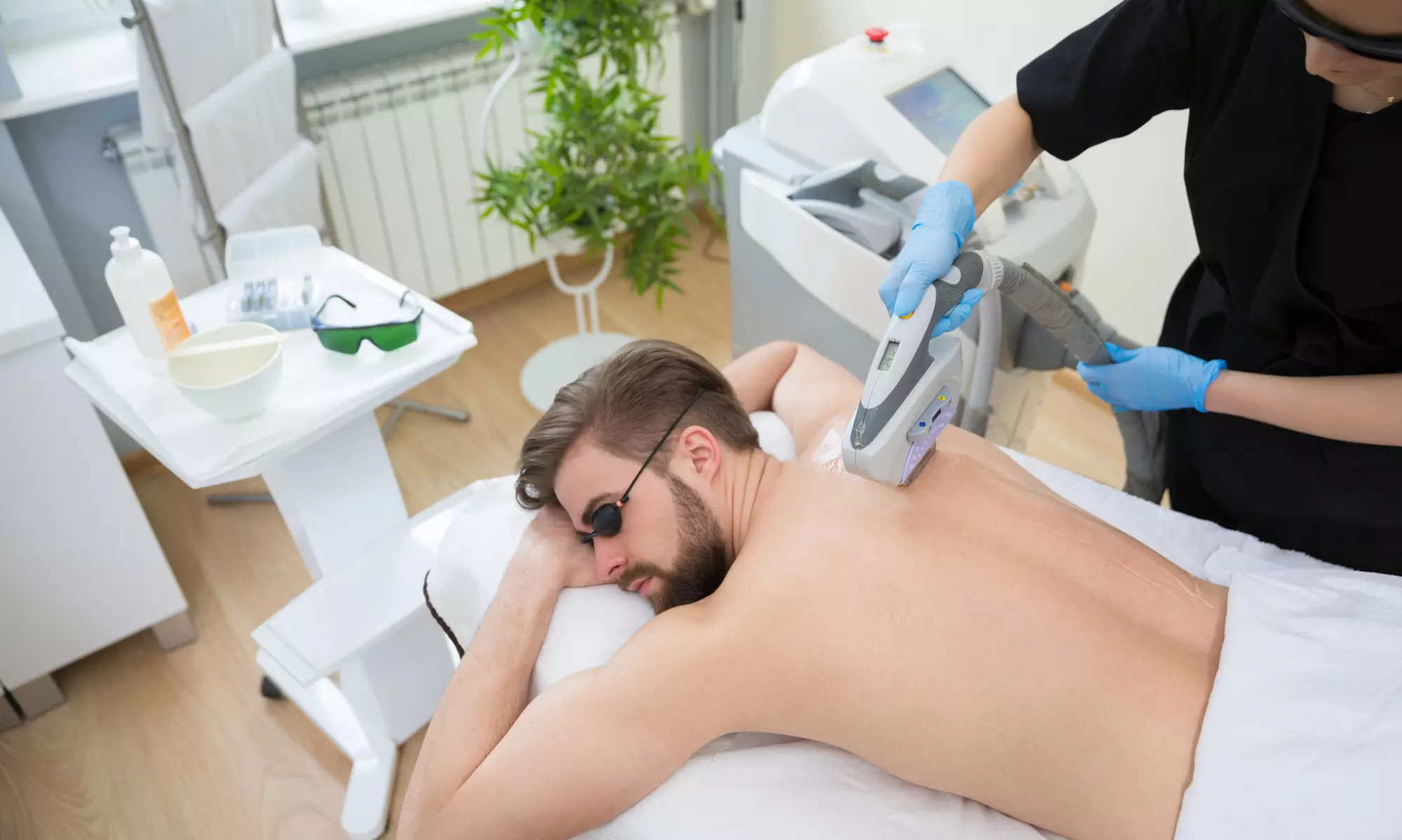 Laser Hair Removal- Men at H.S. Medical Aesthetics & Wellness Center