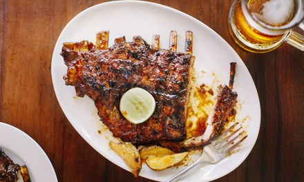 Für 2 Personen: 3-Gänge-Rippchen-Menü nach Wahl - Bodega Iberica