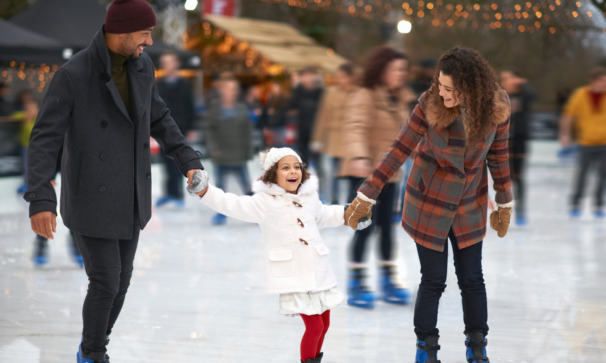 Outdoor Ice Skating with Skates & Family Fun at Conex RVA