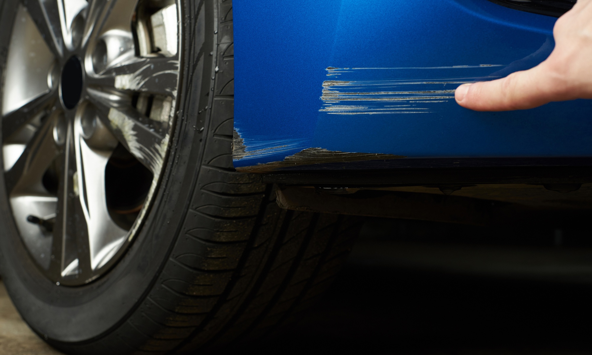 Kratzer-Politur mit Smart Repair