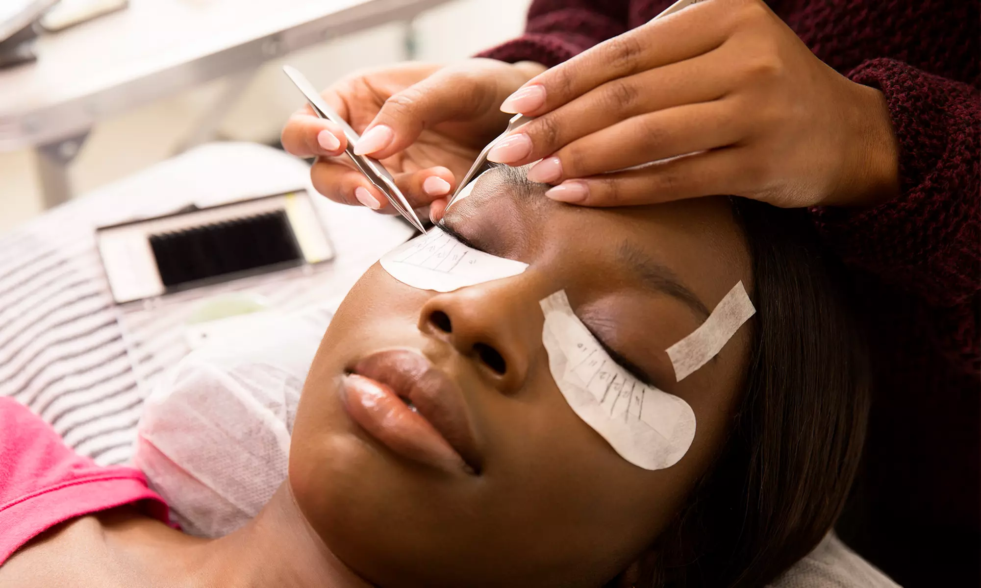 Full Set of Classic Mink Eyelash Extensions w/ Optional 2 Week Fill at SheDaises Spa and Lash Bar(Up to 39% Off) - Primary Image