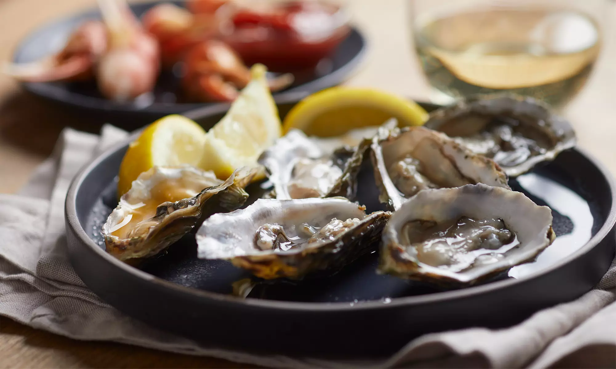 Indulge in a Sea-To-Table Experience: Up to Two Dozen Oysters with Two Drinks at The Shadmoor at Up to 60% Off - Primary Image