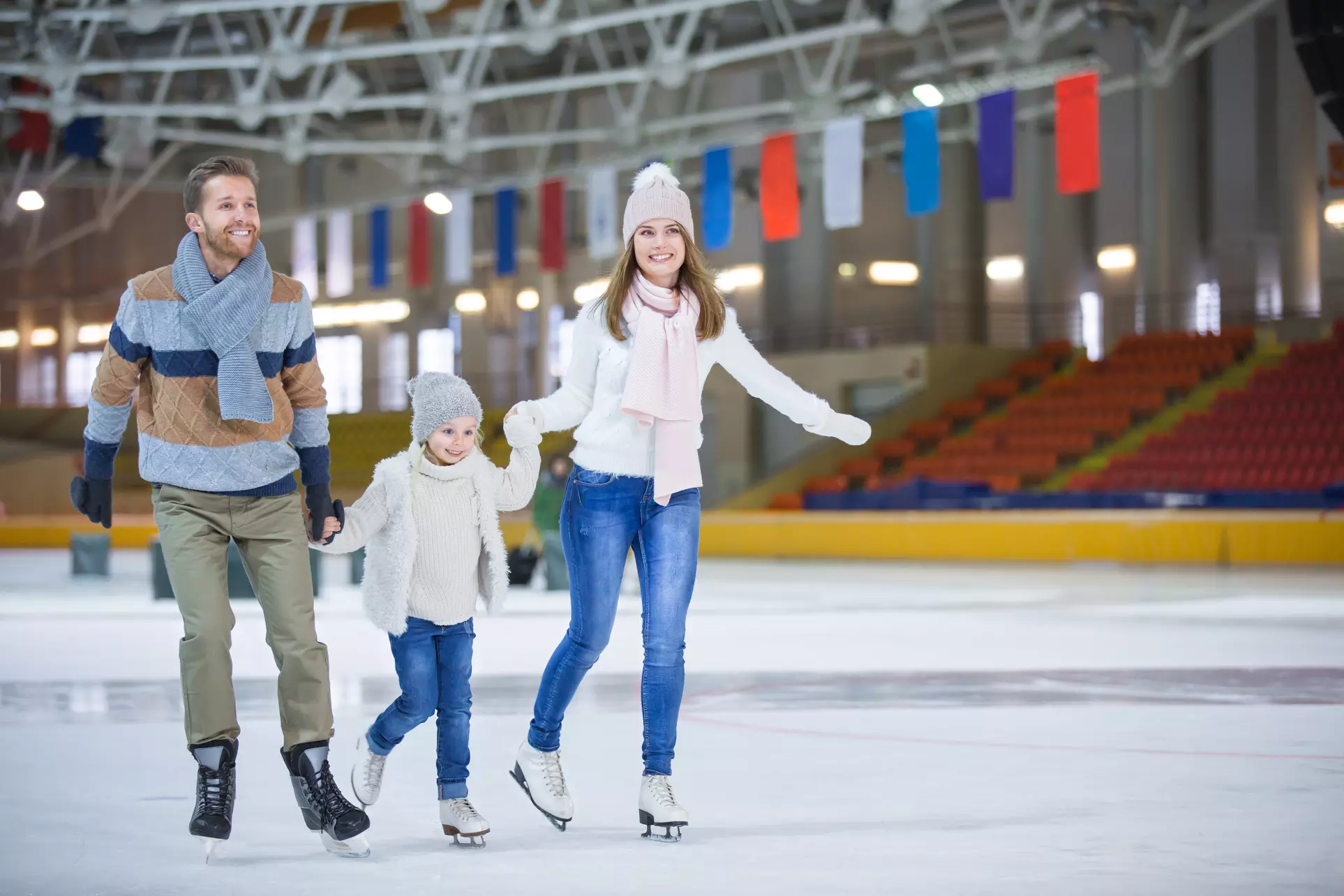 Open Skate Admission and Skate Rental for Up To Four People at Homewood Flossmoor Ice Arena (Up To 50% Off) - Primary Image