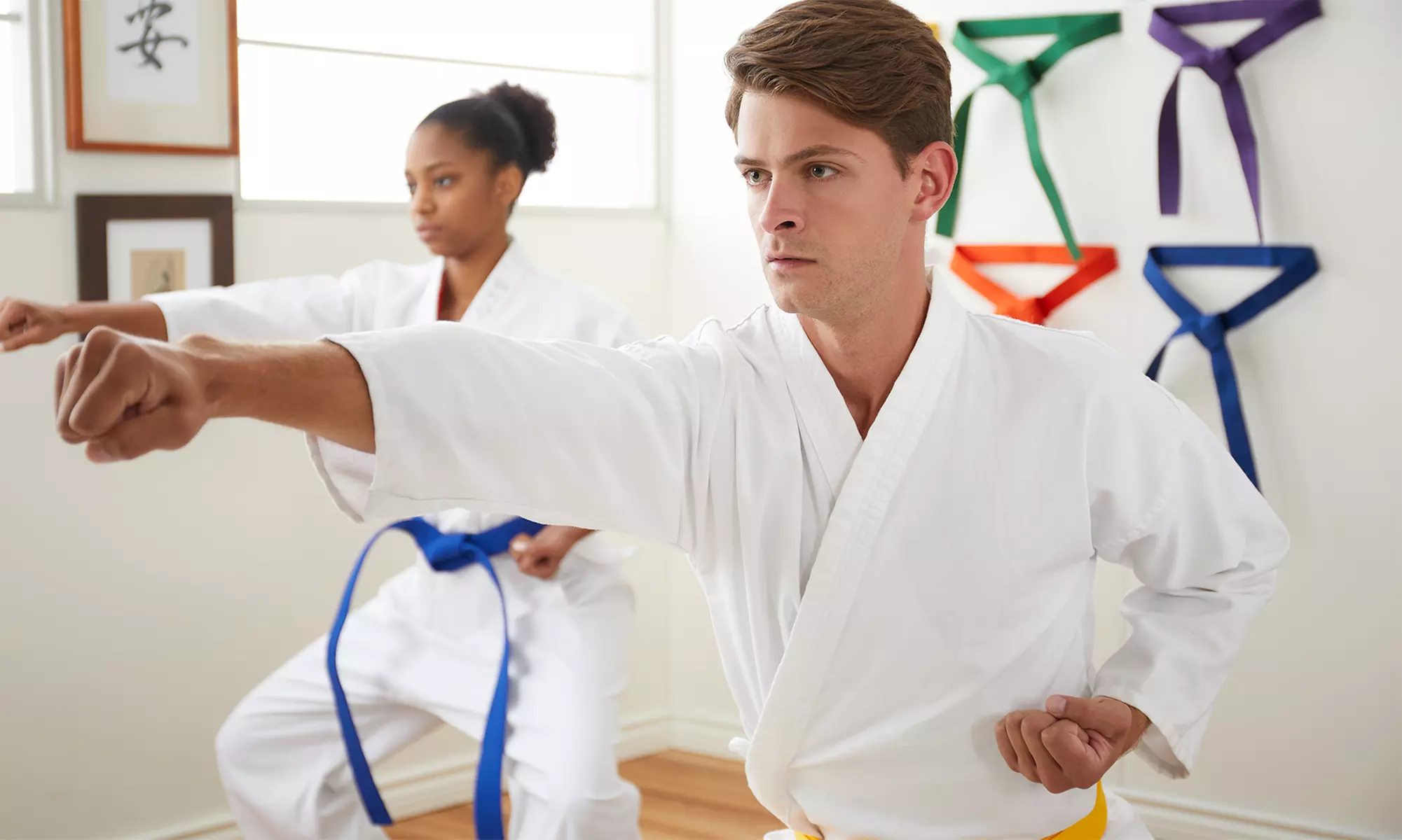 Explore Yari Karate Academy's one-month martial arts classes for kids and adults with up to 50% off - Primary Image