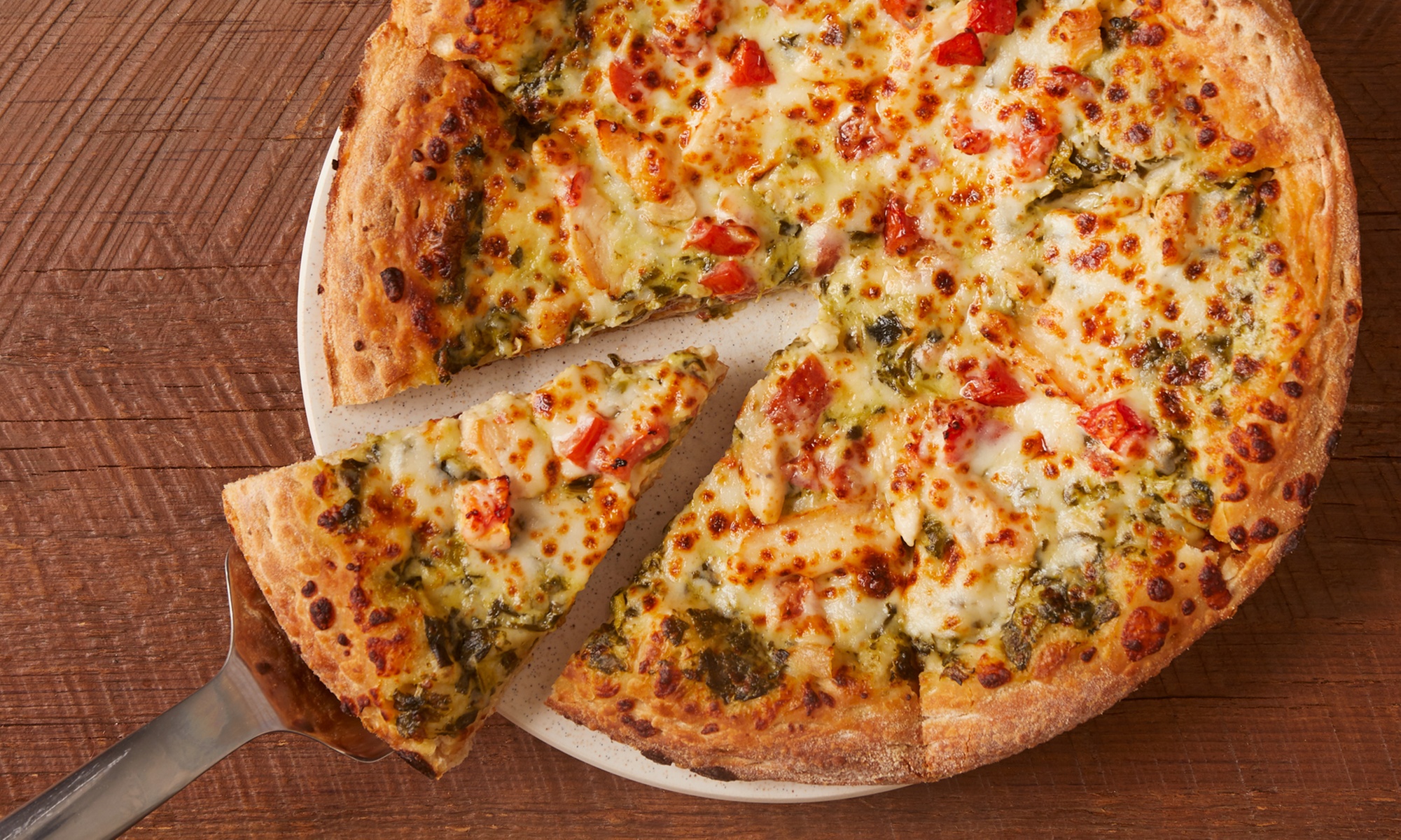 Get Any Large or XL Specialty Pizzas with Fusion Flavors
