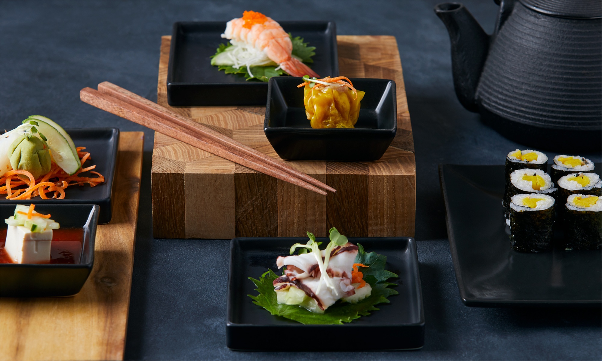 Sushi Boxen für jeden Geschmack: Veggie, Chicken & Maki oder Party-Mix