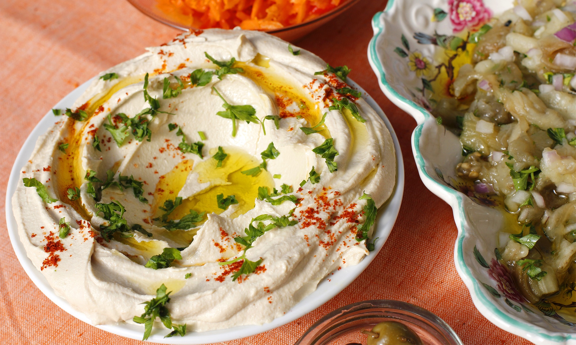 Orientalischer Genuss: Persische Platte inkl. Glas Wein