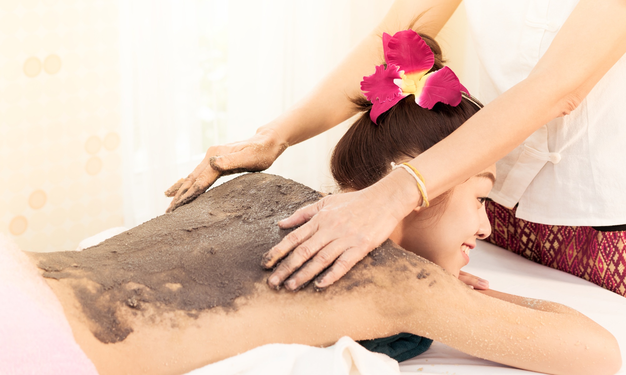 Up to 50% Off Full-Body Scrub at Rhythm Wellness Center