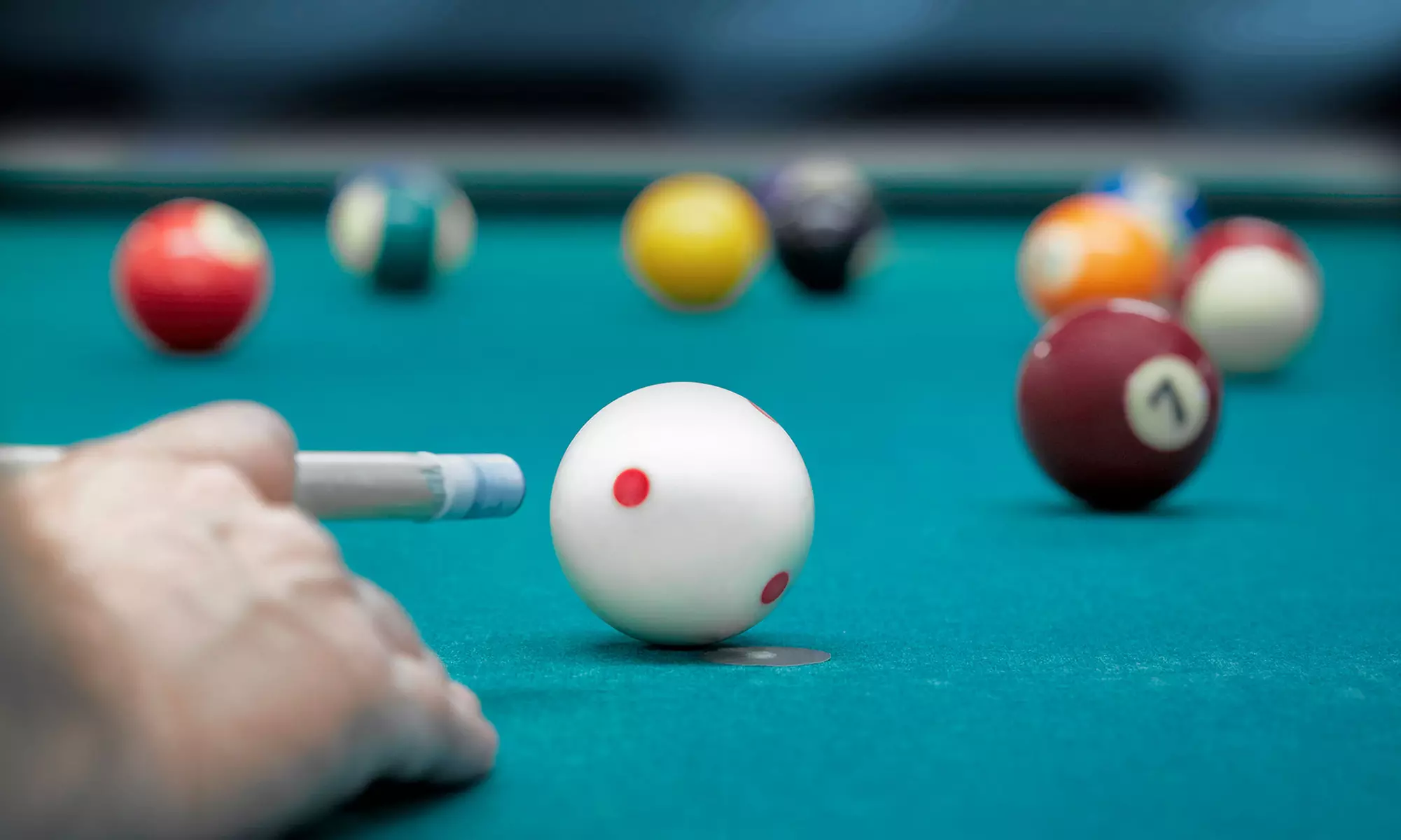 One Hour of Snooker with Food or 30 Tokens of Boxing Machine at Qrew Billiards Hall & Arcade (Up to 40% Off) - Primary Image