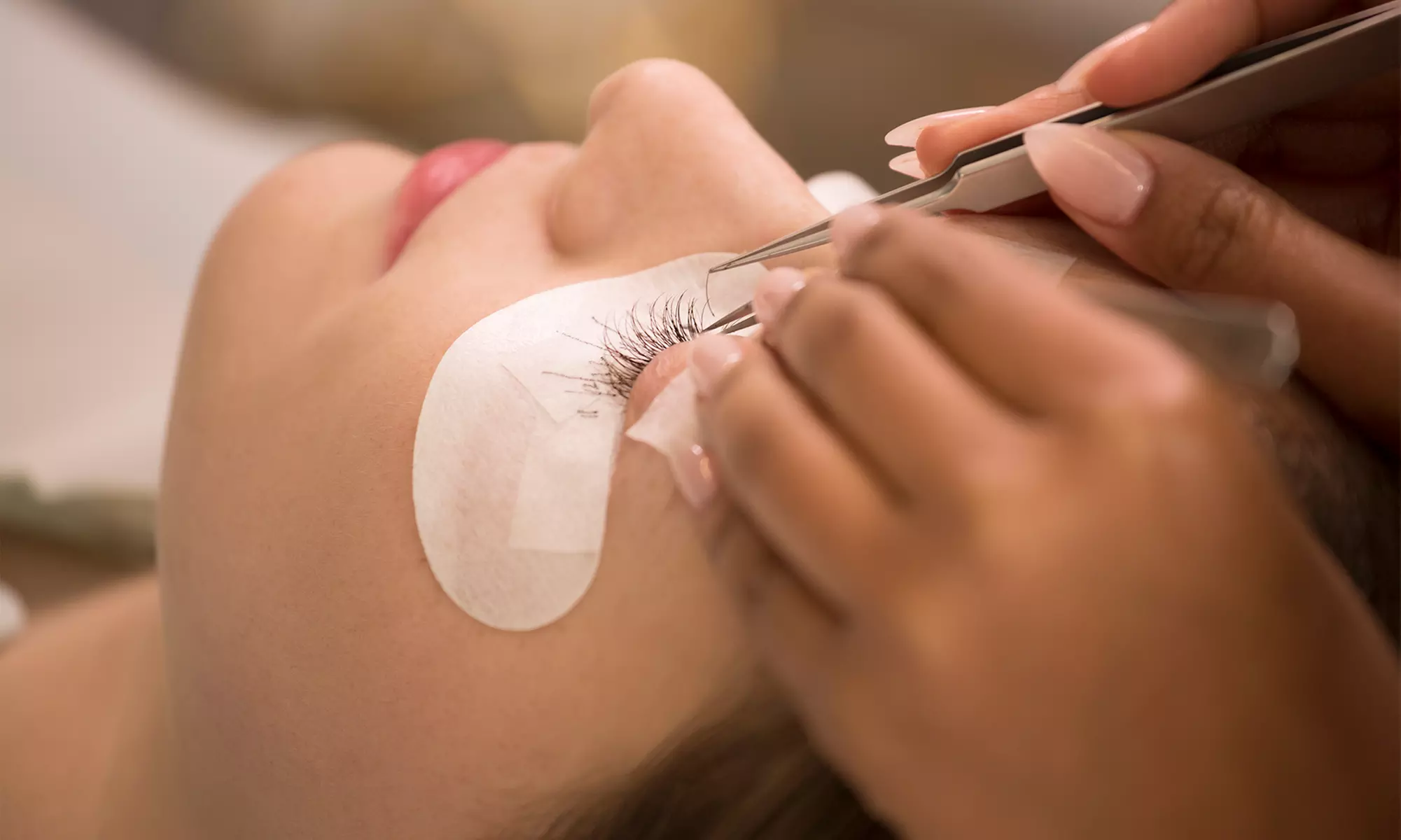 Mink Eyelash Extensions with Optional Fill, Sauna Bed Blanket, or Both at Transcend Body Studio (Up to 51% Off) - Primary Image