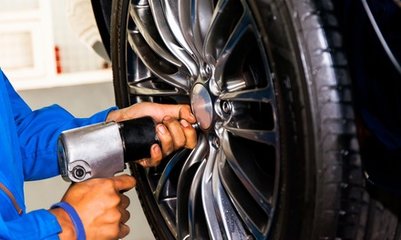 Tire Rotation and Tire Inflation with a Complimentary Vehicle Inspection Check - Britt Automotive