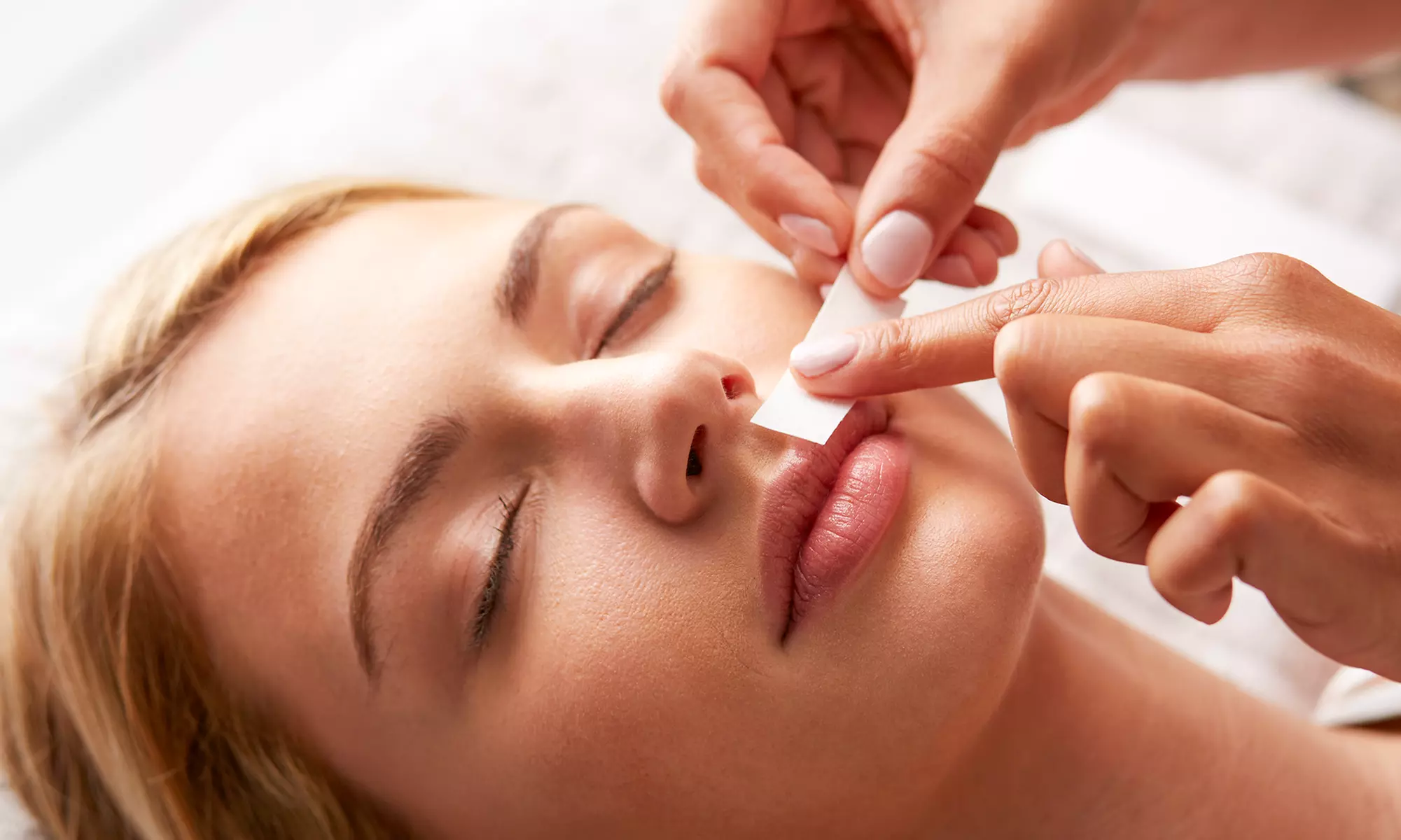 Get Smooth Skin with One Upper Lip or Eyebrow Waxing at VN Brows Salon (Up to 33% Off) - Primary Image
