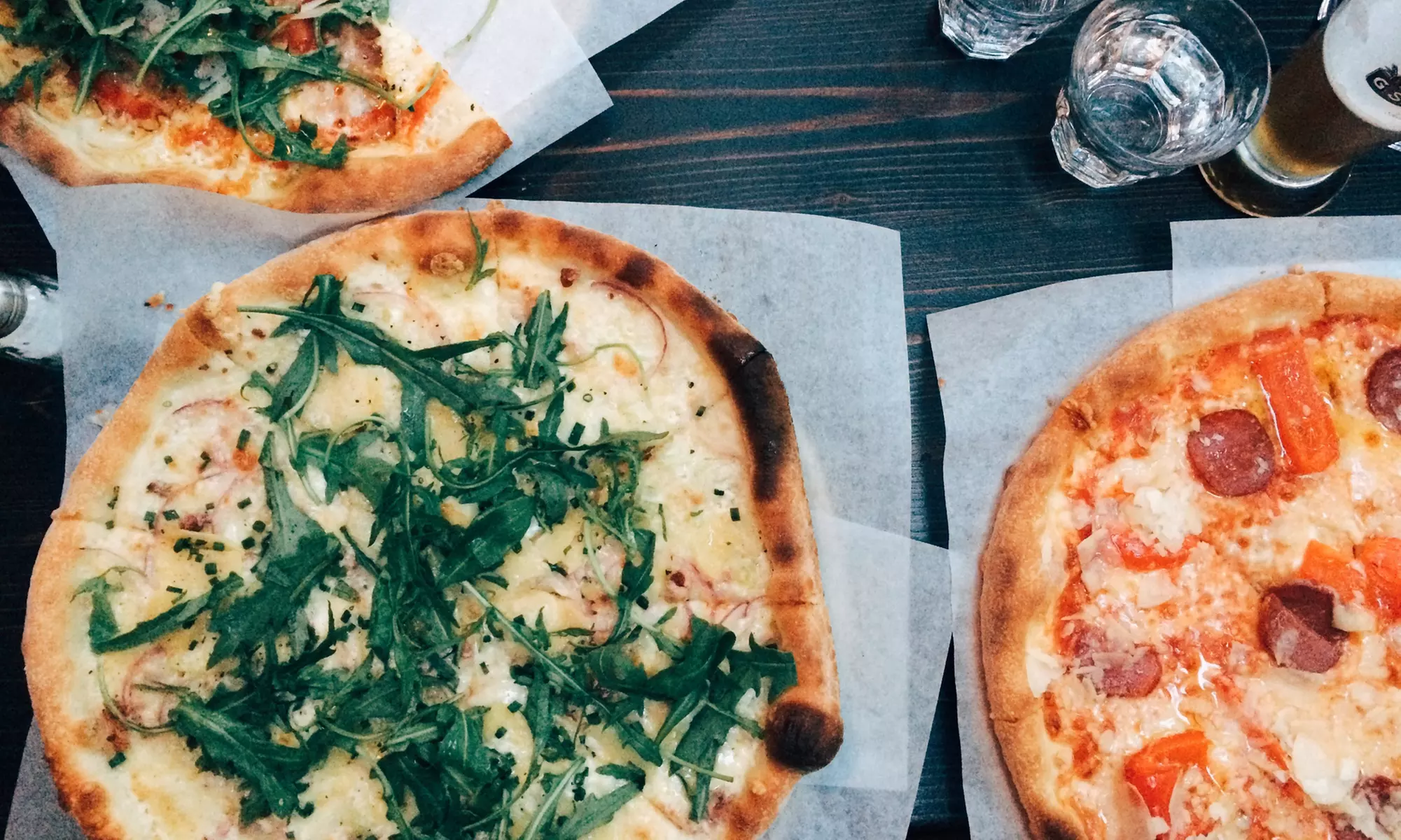 Italienisches 3-Gänge-Menü mit Pizza oder Pasta für 2-4 Personen