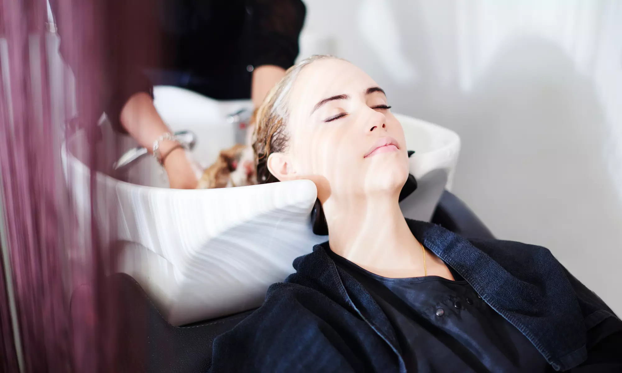 Wash, Hair Trim, Highlights, Color, Keratin, Blow Dry & More at THE LAKEME LADIES SALON (Up to 64% Off) - Primary Image