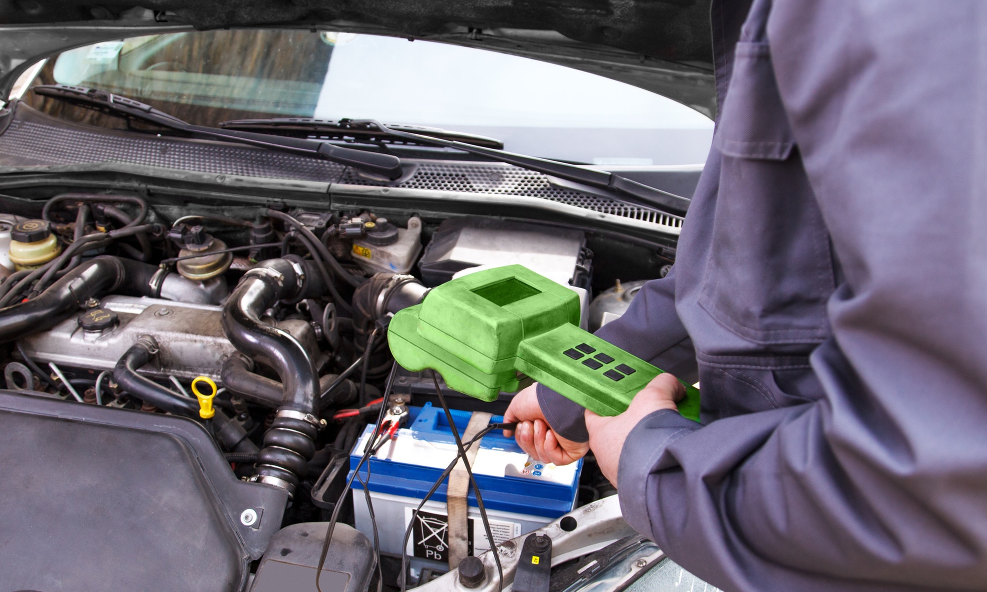 Winter Service Package with Battery, Coolant and Tire Check