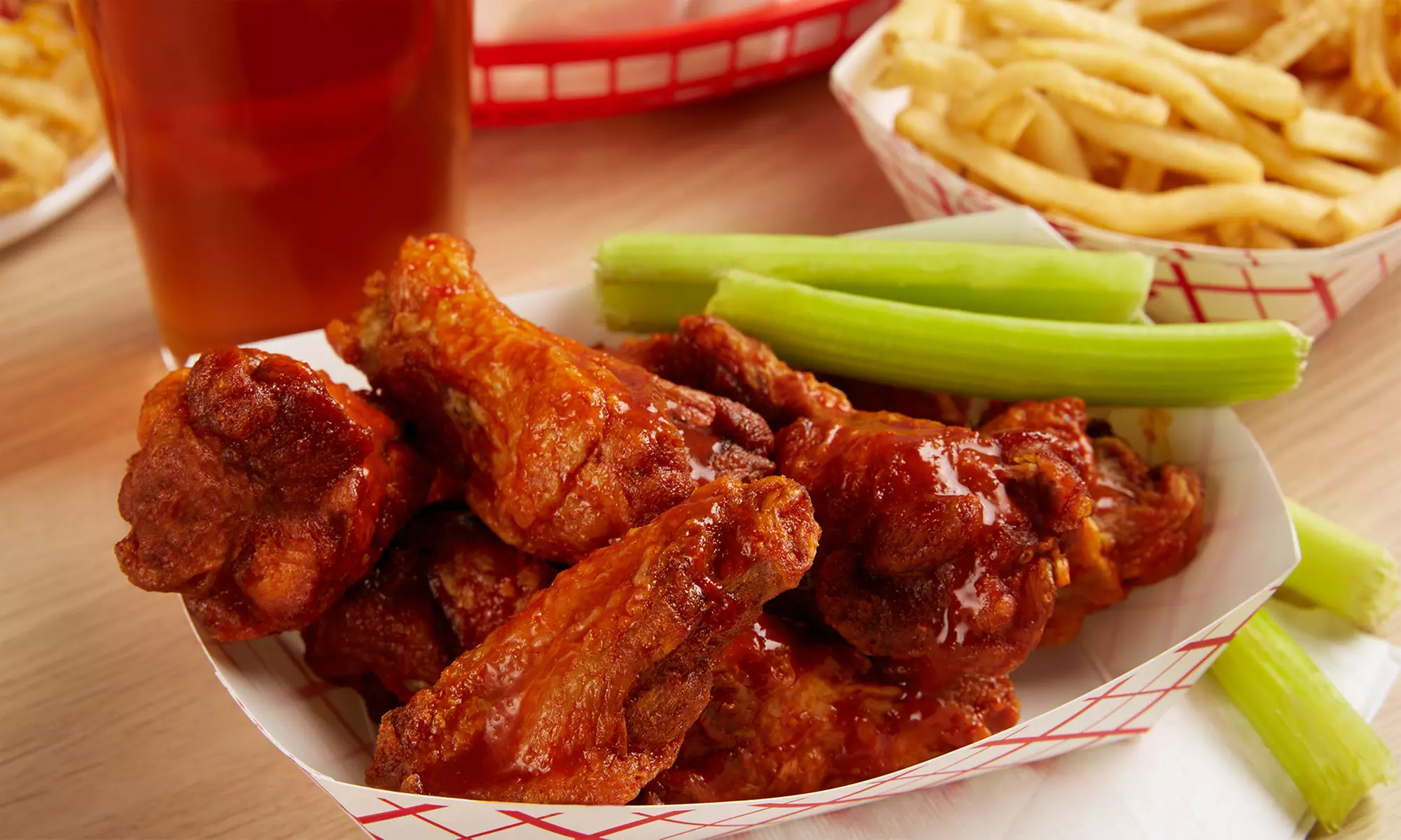 Satisfy Cravings With Single or Double Wing Combo at Wild Wing (Up to 20% Off) - Primary Image