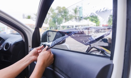 Window tint removal for two front windows - TG Auto Spa