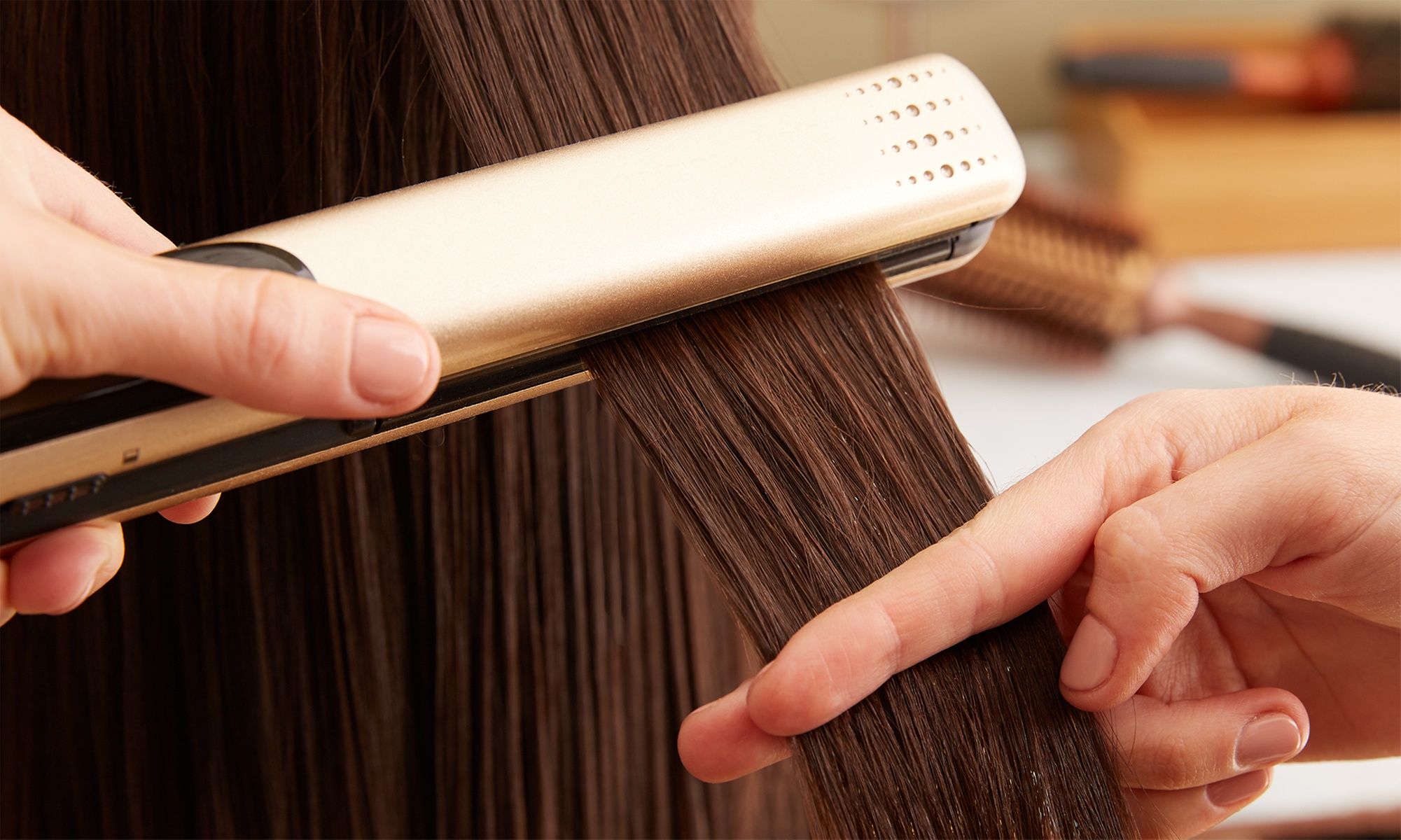 Transform with1, 2, or 3 Sessions of Brazilian Straightening Treatment
