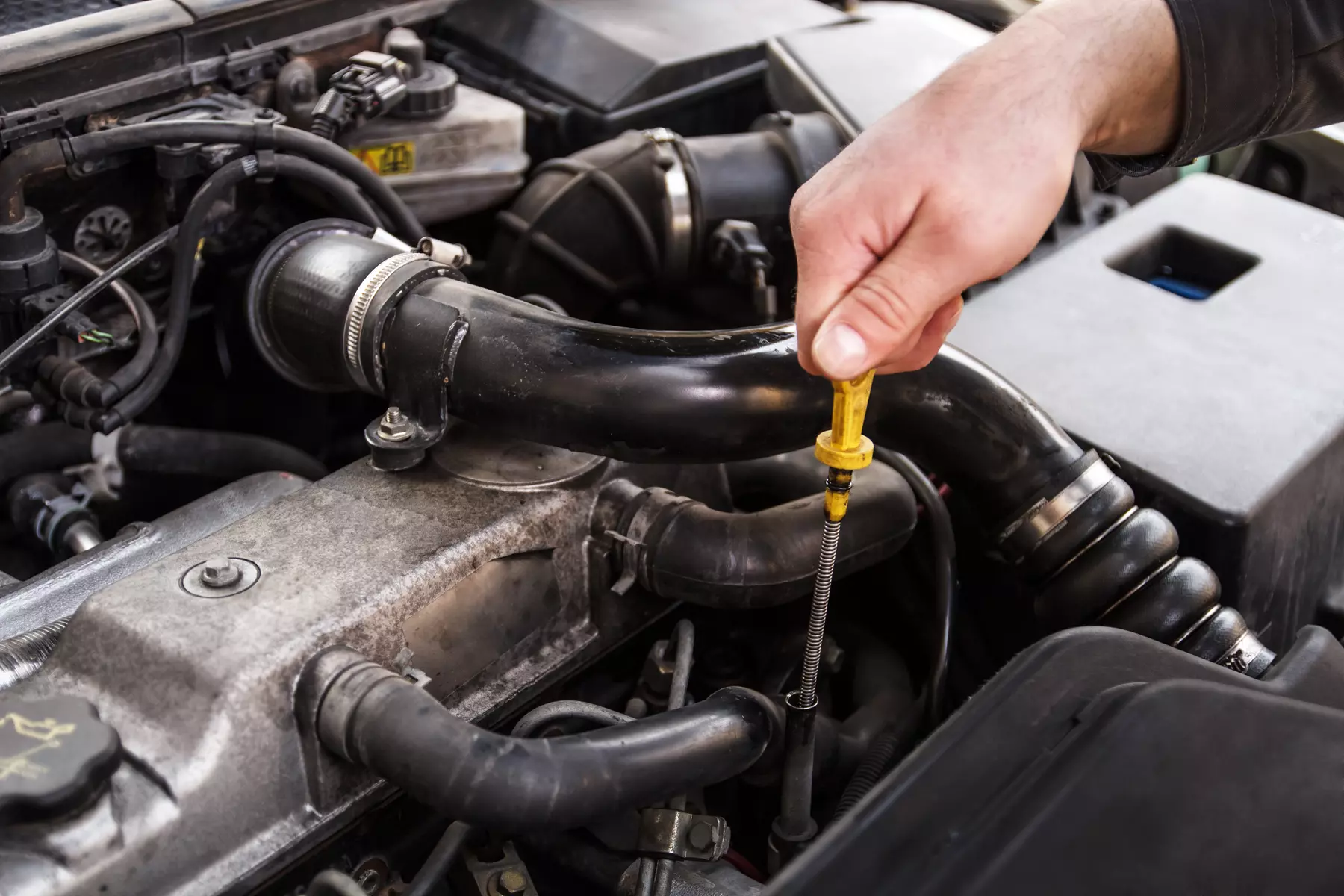 Synthetic Oil Change with Oil Filter non-European vehicles up to 5 quarts at Car Tech - 33% Off - Primary Image