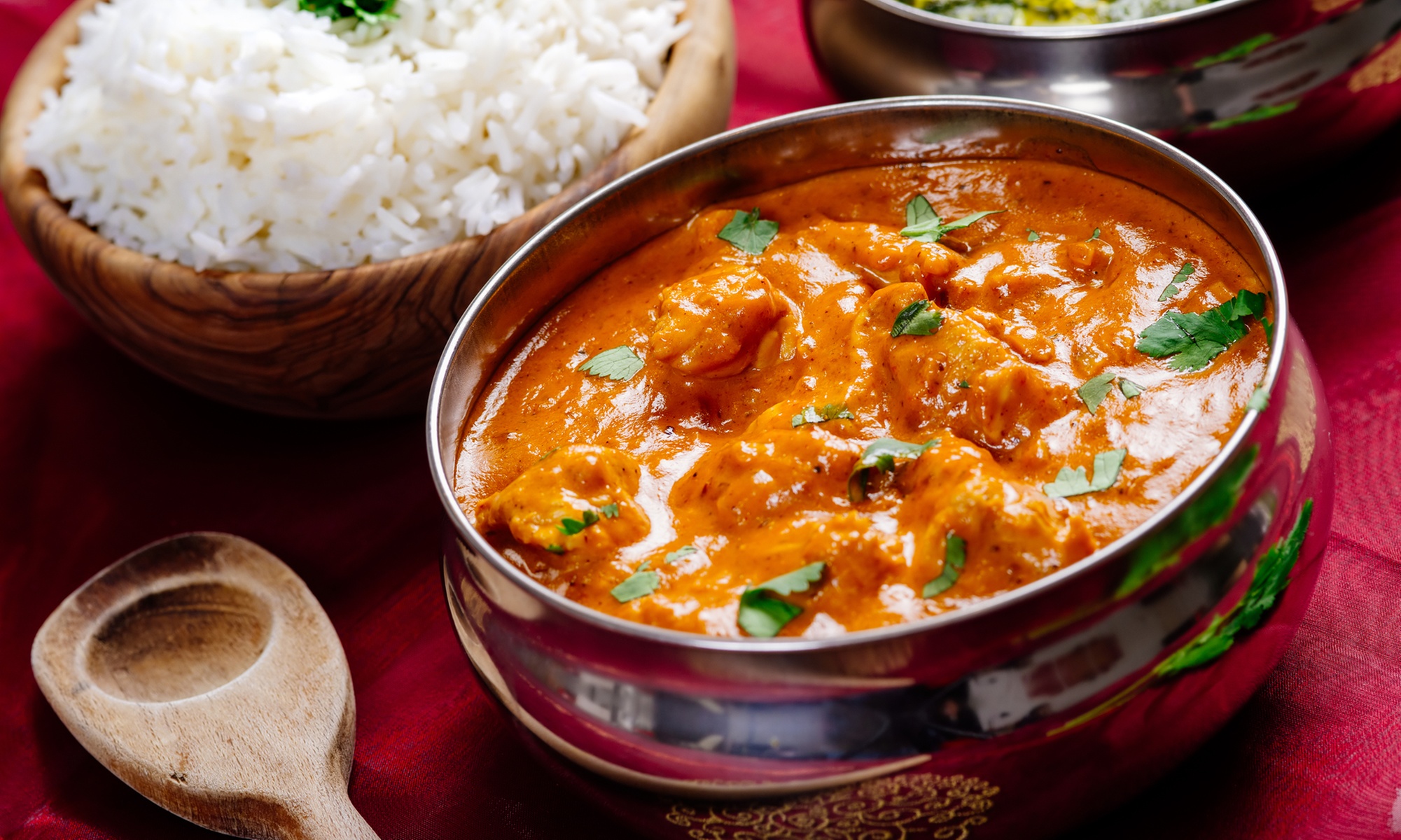 Indische Aromenreise: Indisches 3-Gänge-Menü für 1, 2 oder 4 Personen