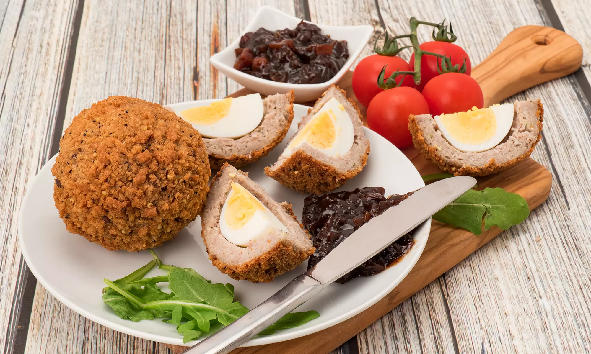 Up to 71% Off on Scotch Egg Make and Take Masterclass with 7 Course Sample Menu Included - Primary Image